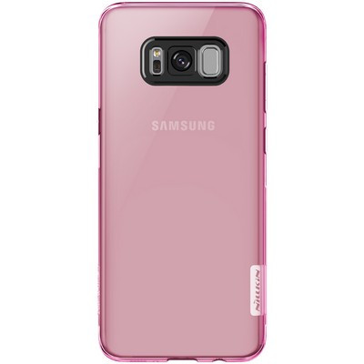 Силиконовый чехол Nillkin Nature TPU Case Pink для Samsung G955F Galaxy S8 Plus - фото 1 - id-p199869510