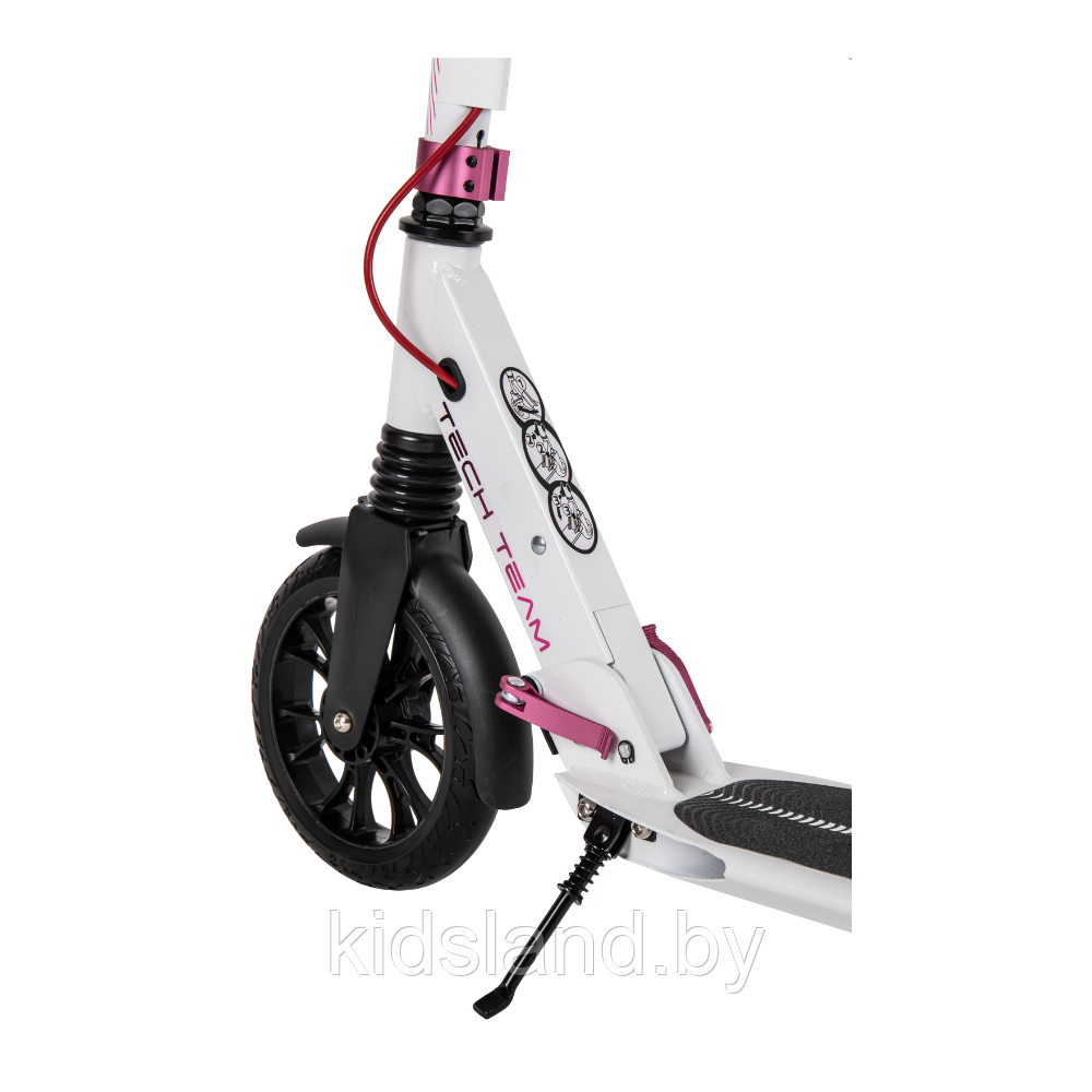 Самокат городской Tech Team City Scooter Disk Brake (розовый) - фото 8 - id-p200156961