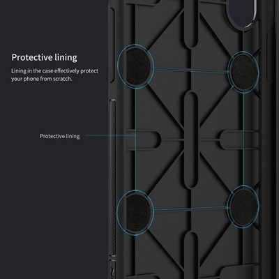 Силиконовая наладка Nillkin Magic Case Черная с магнитами для автодержателя Nillkin для Samsung G960 Galaxy - фото 7 - id-p199869516