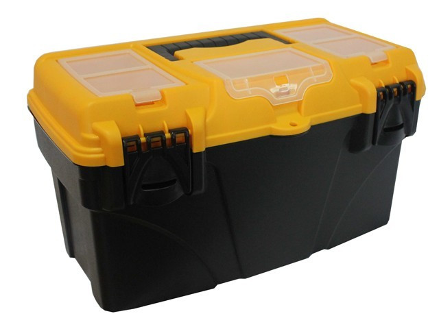 Ящик для инструмента пластмассовый ТИТАН 43х23,5х25см (18") (с секциями) IDEA - фото 1 - id-p199916955