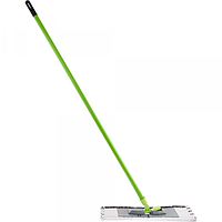 Швабра плоская универсальная 135см, накладка из микрофибры