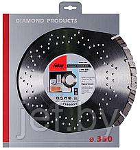 Алмазный диск по бетону BETON EXTRA 350x3,2x25,4 FUBAG 37350-4