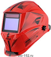 Маска сварщика хамелеон OPTIMA 4 13 VISOR RED FUBAG 38437