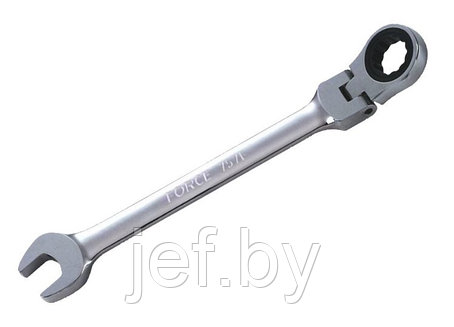 Ключ трещоточный 16мм с шарниром FORCE 75716F, фото 2