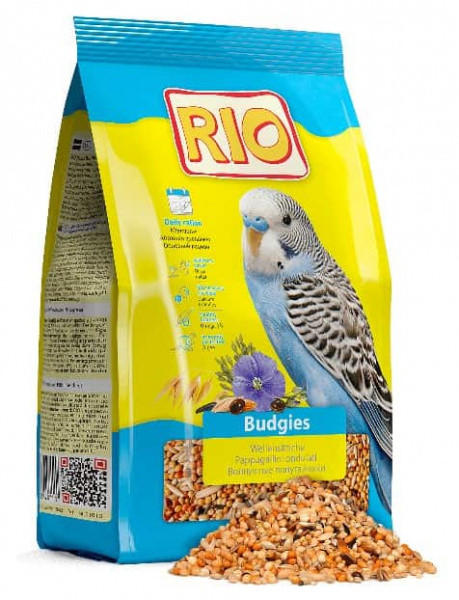 Корм для волнистых попугаев "Rio" 1000 гр - фото 1 - id-p200161737