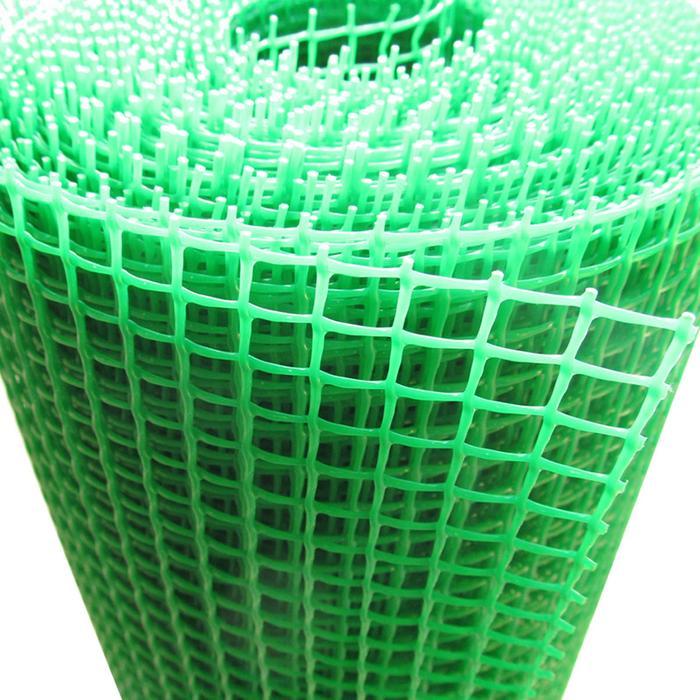 Сетка для цветников, 0,5 × 5 м, ячейка 1,8 × 1,8 см, светло-зелёная - фото 3 - id-p200163866