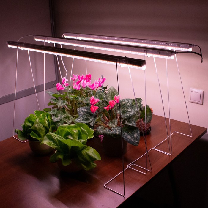 Светильник для растений линейный, 14 Вт, L872мм, розовый спектр - фото 2 - id-p200163915