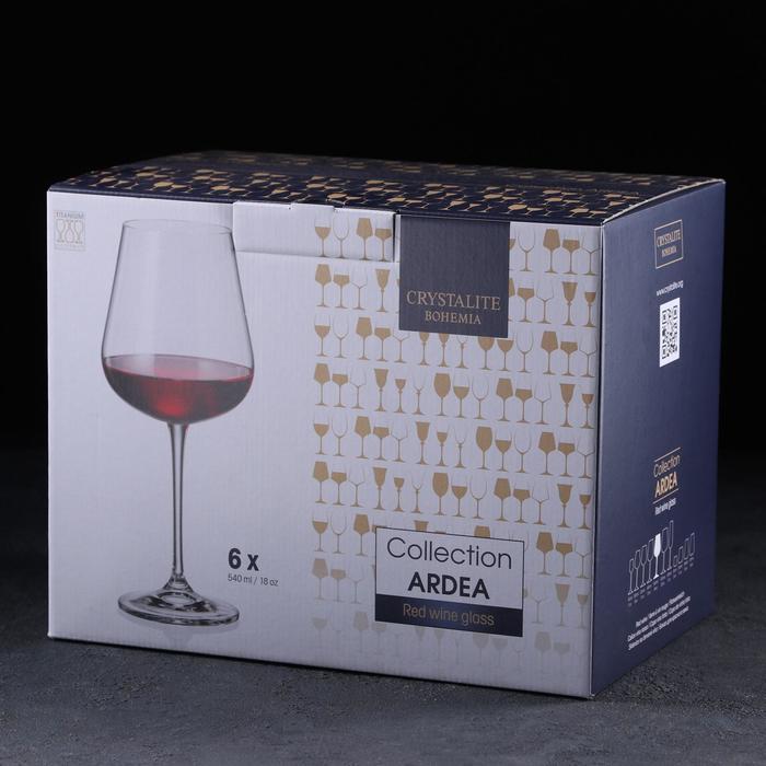 Набор бокалов для вина Ardea, 540 мл, 6 шт - фото 3 - id-p200171050