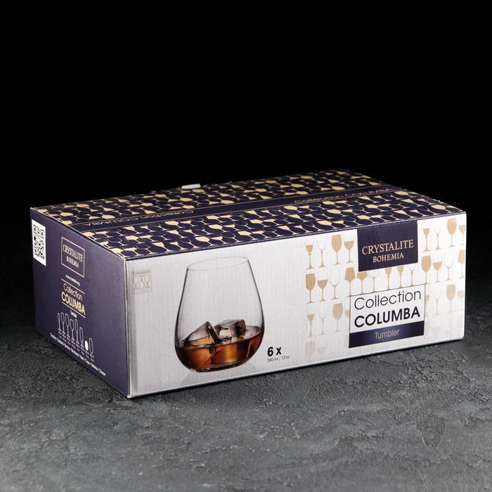 Набор стаканов для виски Columba, 380 мл, 6 шт - фото 2 - id-p200171068