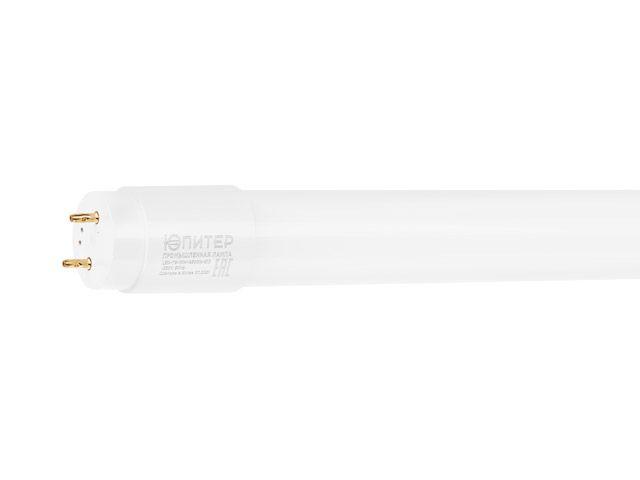 Лампа светодиодная промышл. T8 10 Вт G13 6500К ЮПИТЕР (длина 600мм, аналог 18Вт., 900Лм, хол. белый свет) - фото 1 - id-p199975130
