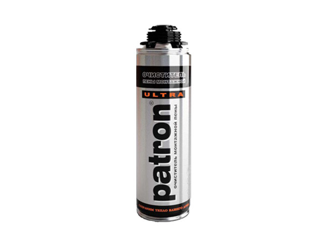 Очиститель монтажной пены PATRON Ultra (400мл) - фото 1 - id-p199945281