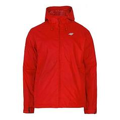 Мужская спортивная куртка ветровка XL /4F, KUMT005, красная, р-р XL/