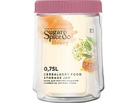 Банка для сыпучих продуктов Honey 0,75 л, брусника, SUGAR&SPICE