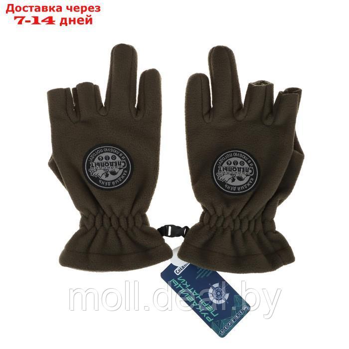 Перчатки "СИБИРСКИЙ СЛЕДОПЫТ - PROFI 3 Cut Gloves", виндблок, хаки, размер XL(10) - фото 1 - id-p199816085