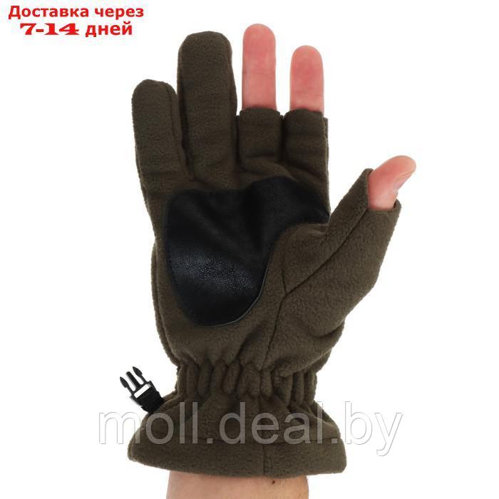 Перчатки "СИБИРСКИЙ СЛЕДОПЫТ - PROFI 3 Cut Gloves", виндблок, хаки, размер XL(10) - фото 3 - id-p199816085