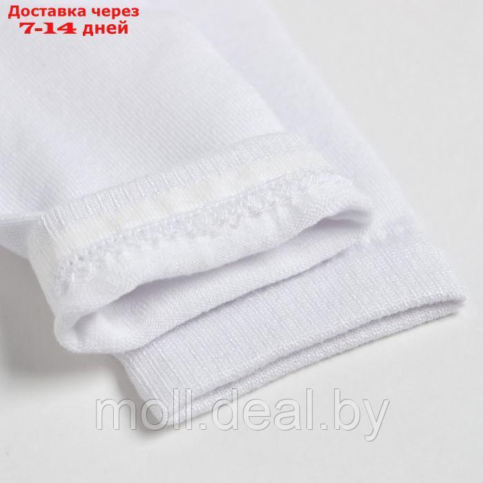 Набор носков MINAKU, 4 пары, цвет белый, р-р 41-43 (27 см) - фото 4 - id-p199814319