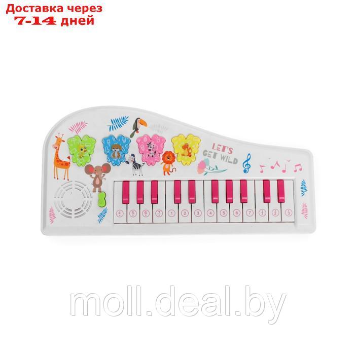 Игрушка музыкальная "Пианино: Зоопарк", 24 клавиши, световые и звуковые эффекты - фото 3 - id-p199816365