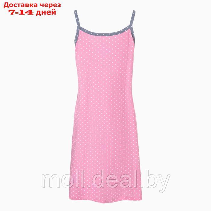 Комплект женский (сорочка/халат) для беременных, цвет серый, размер 52 - фото 6 - id-p199814844