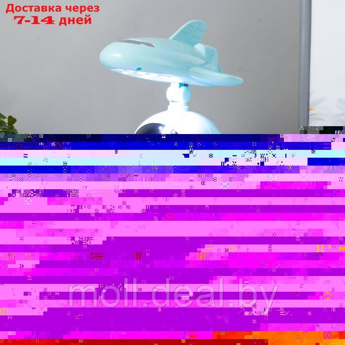 Настольная лампа "Космонавт и космолёт" LED USB АКБ МИКС 14,5х15х29,5 см - фото 4 - id-p199805549