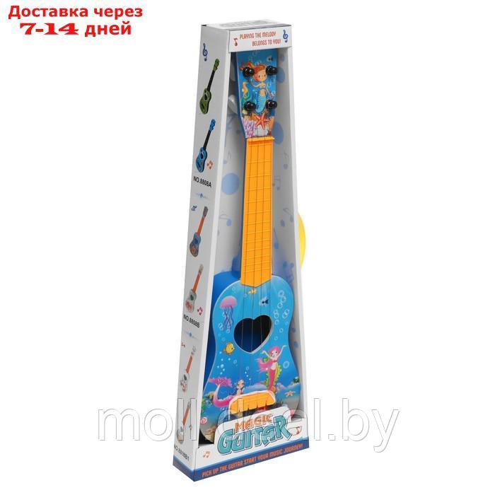 Игрушка музыкальная "Гитара. Волшебный мир", 4 струны, цвета МИКС - фото 8 - id-p199816561