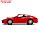Машина металлическая PORSCHE 911 CARRERA S, 1:32, открываются двери, инерция, цвет красный, фото 2