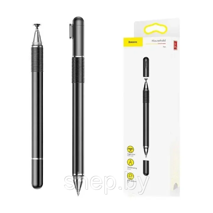 Стилус Baseus Golden Cudgel Capacitive Stylus Pen Black ACPCL-01 - фото 7 - id-p200223139