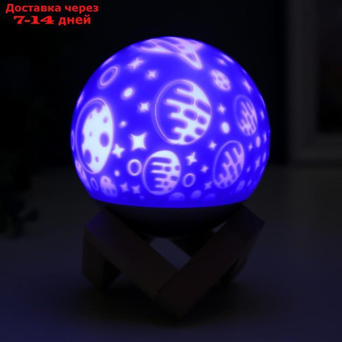 Ночник "Космос" LED USB RGB 9,5х9,5х12,5 см - фото 5 - id-p200116012