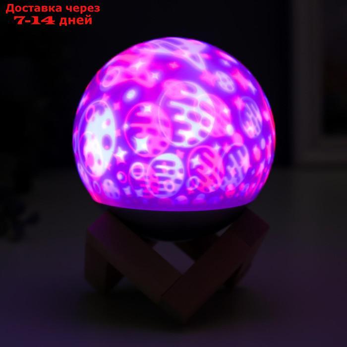 Ночник "Космос" LED USB RGB 9,5х9,5х12,5 см - фото 6 - id-p200116012