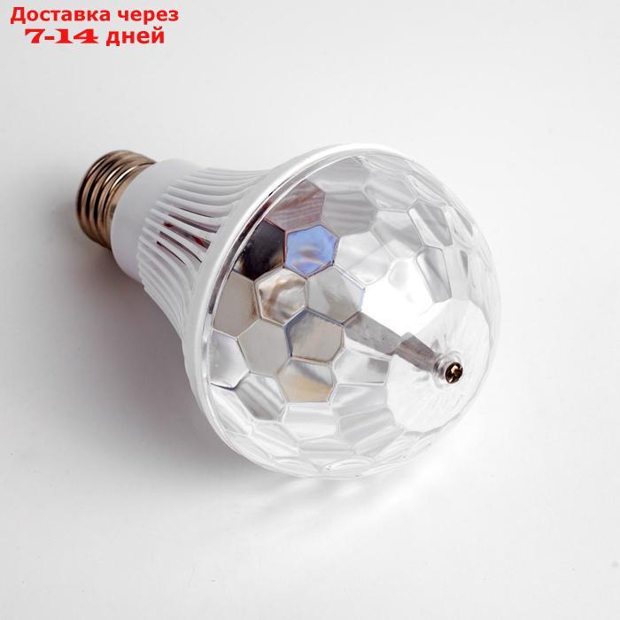 Лампа хрустальный шар диаметр 8 см., 220V, цоколь Е27 - фото 2 - id-p200118494