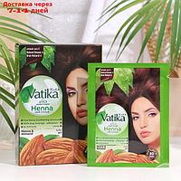 Хна для волос VATIKA HENNA HAIR COLOURS NATURAL BROWN (коричневая)