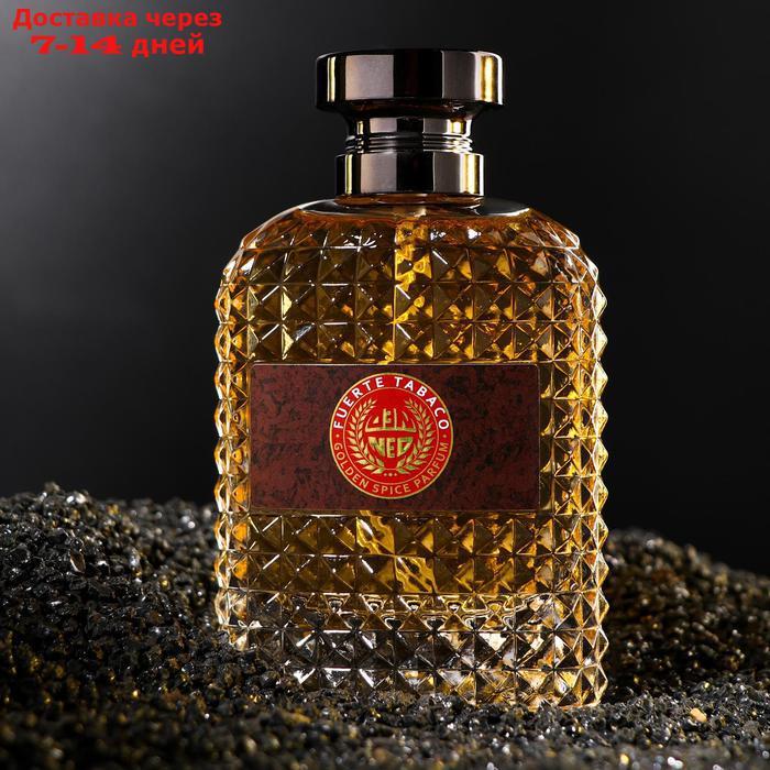 Парфюмерная вода мужская GOLDEN SPICE Fuerte Tabaco, 100 мл - фото 2 - id-p200119589