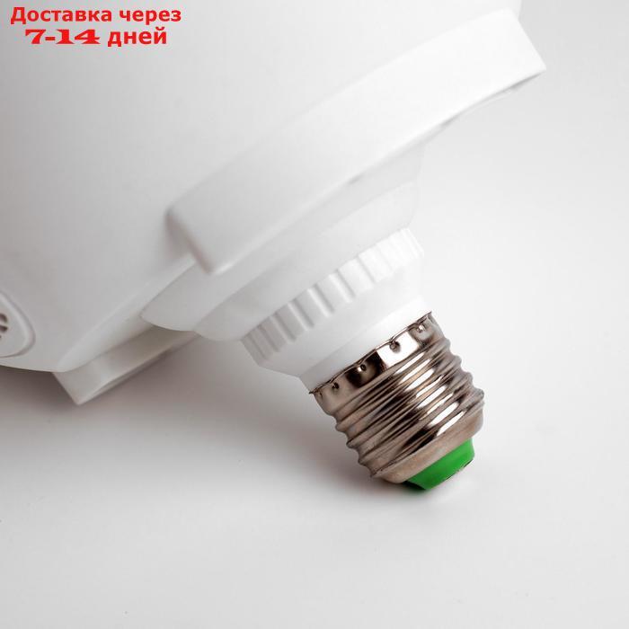 Световой прибор "Хрустальный шар", Е27, LED-6-220V, 2 динамика, Bluetooth, БЕЛЫЙ - фото 8 - id-p200118605