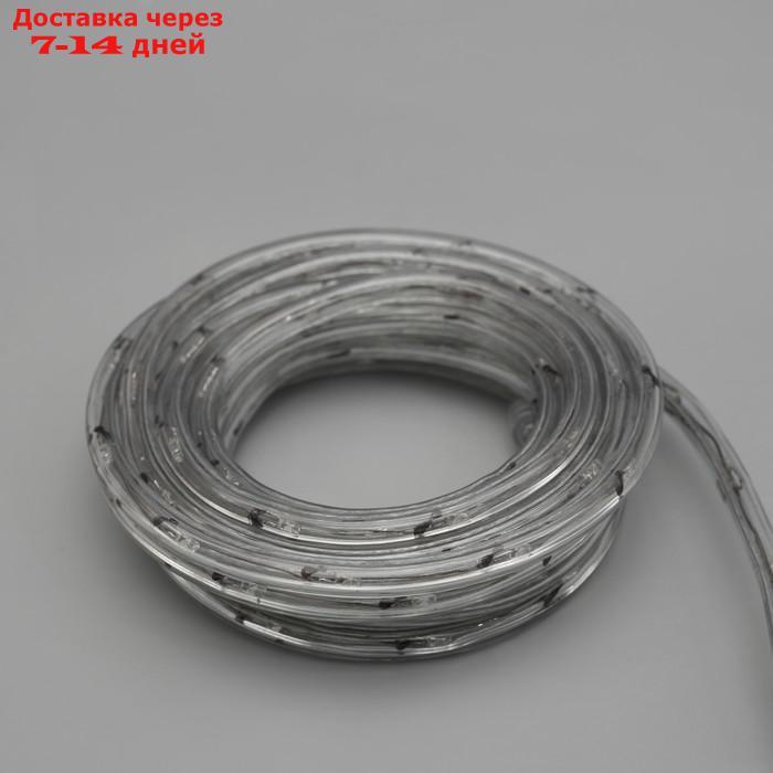 LED шнур 10 мм, круглый, 5 м, чейзинг, 2W-LED/м-24-220V, с контр. 8р, СИНИЙ - фото 5 - id-p200119645