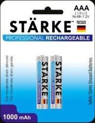 Аккумулятор STARKE HR03 AAA 1000 mAh 2BL