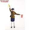 Военный костюм "Регулировщица", 8-10 лет, рост 140-152 см, фото 2