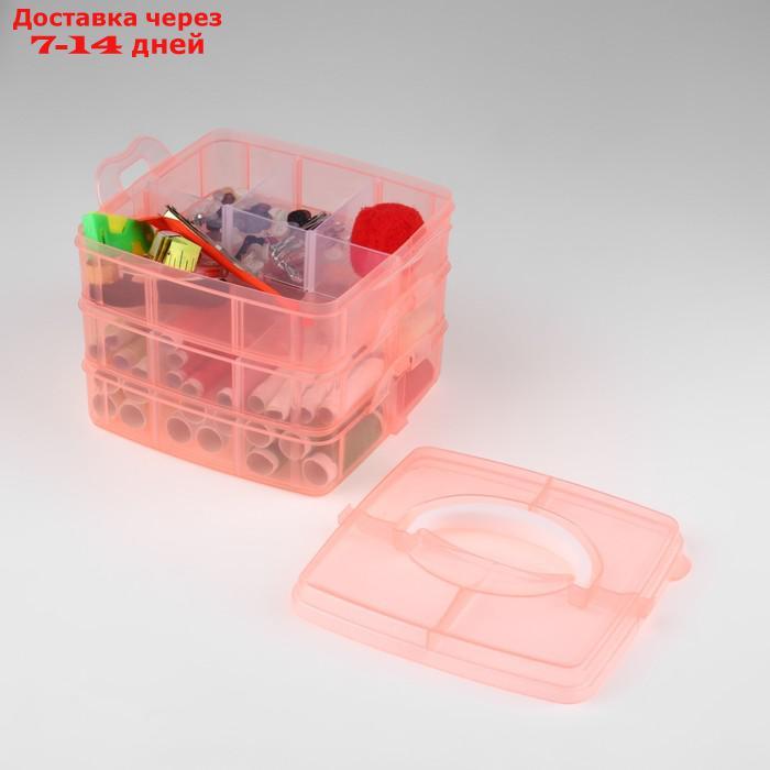 Набор для шитья в пластиковой коробке, цвет МИКС - фото 6 - id-p200117889