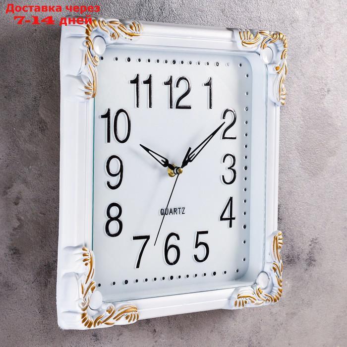 Часы настенные, серия: Классика, "Рут", 30х30 см, белые микс - фото 2 - id-p200115827