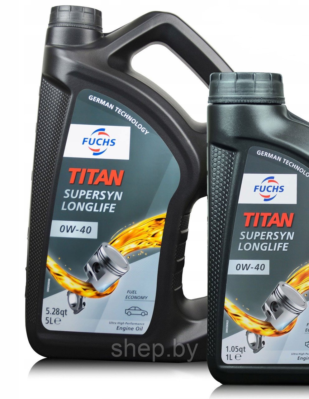 Моторное масло FUCHS TITAN Supersyn LONGLIFE 0W-40 5L - фото 1 - id-p200224110