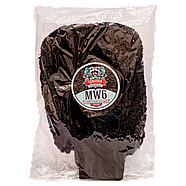 WOOL MITT BLACK MW6 - Варежка из искуственного меха | LERATON, фото 2