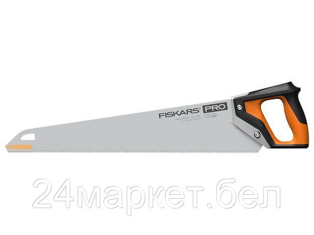 Ножовка по дереву PowerTooth 550мм 9 зубьев на дюйм FISKARS - фото 1 - id-p200225154