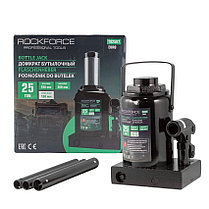 Домкрат гидравлический бутылочный, 25 тонн, RockForce RF-T92507 (Euro), фото 2