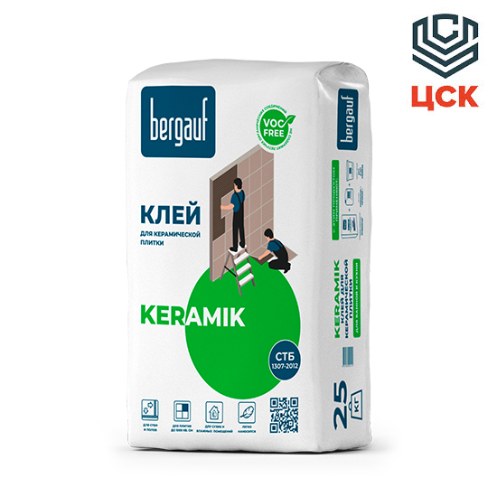 РБ Клей для плитки Bergauf Keramik (25кг)