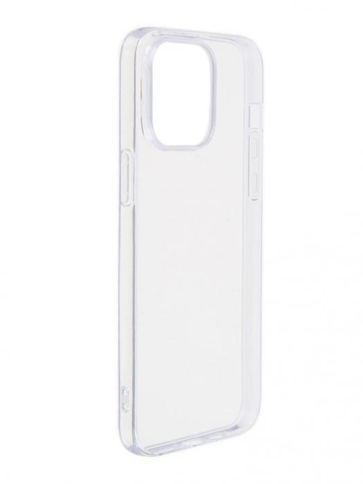 Чехол DF для APPLE iPhone 14 Pro Max Silicone Super Slim Transparent iCase-29