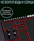 Противоскользящий коврик - держатель в автомобиль / подставка для телефона, черный, фото 9