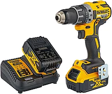 Дрель-шуруповерт бесщеточная DeWalt DCD791P2 (70 Нм, 2 АКБ 5 А/ч, кейс), фото 2