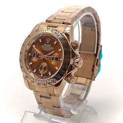 Часы ROLEX DAYTONA 16233 Коричневый, Золотистый