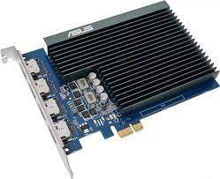 Видеокарта NVIDIA GeForce ASUS GT 730 (GT730-4H-SL-2GD5) 2Gb GDDR5 64bit 4xHDMI RTL пассивное охл.