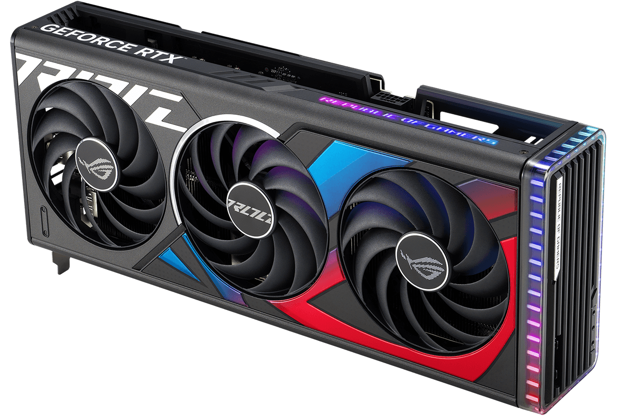 Видеокарта ASUS ROG Strix GeForce RTX 4070 Ti 12GB GDDR6X OC Edition ROG-STRIX-RTX4070TI-O12G-GAMING