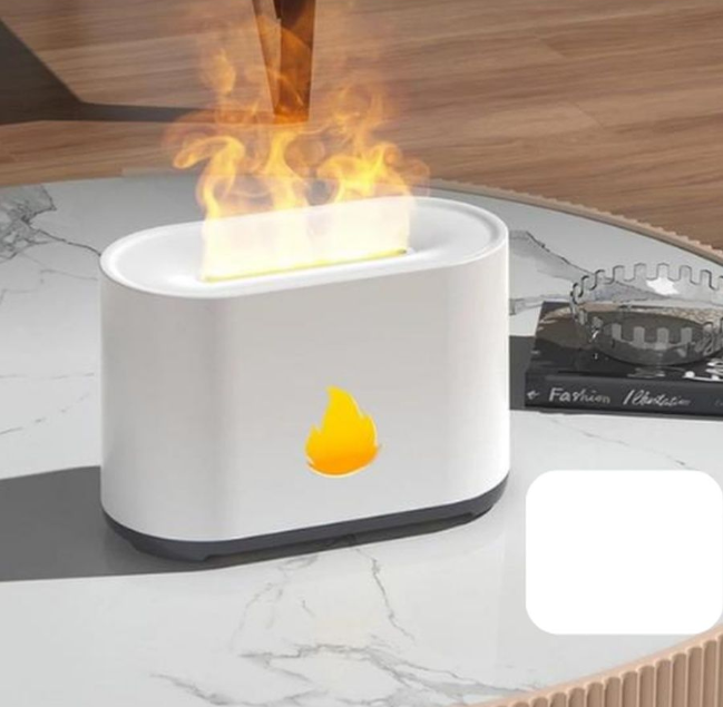 Увлажнитель аромадиффузор ночник с эффектом пламени Flame Humidifier - фото 8 - id-p200341494