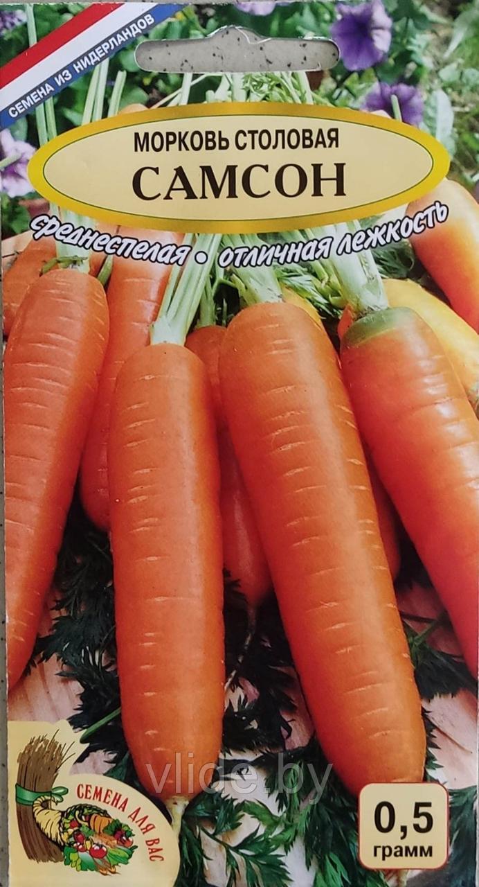 Морковь Самсон РС1 - фото 1 - id-p200342040